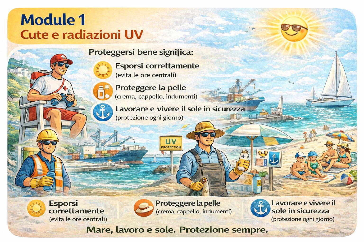 Module 1 — Cute e radiazioni UV