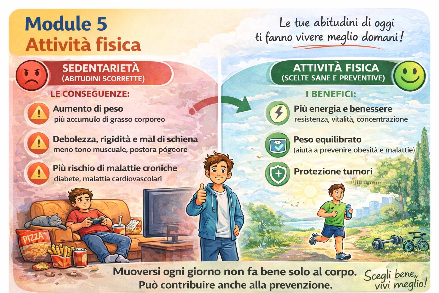 Module 5 — Attività fisica